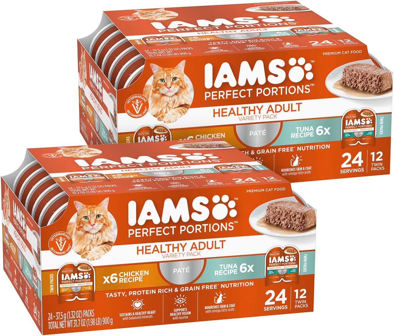 IAMS-Perfect-Portions-Healthy-Adult-Wet-Cat-Food-Pate,-Chicken-and-Recipe-Pack,-Peel1870