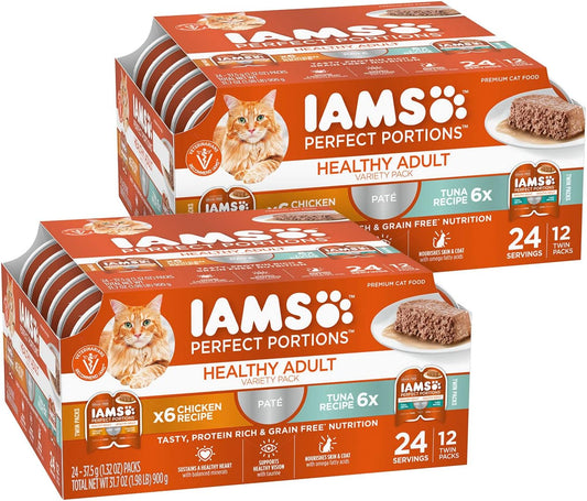 IAMS-Perfect-Portions-Healthy-Adult-Wet-Cat-Food-Pate,-Chicken-and-Recipe-Pack,-Peel1870