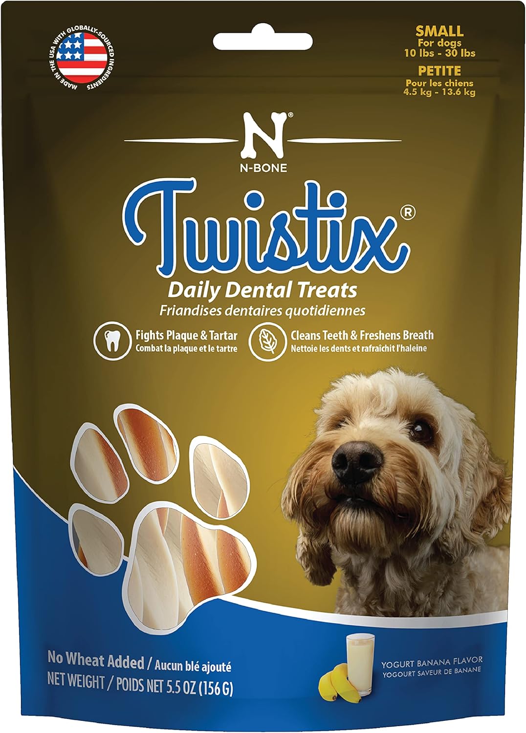 5.5-Ounce-Yogurt-And-Banana-Dental-Chew-Treats-For-1303