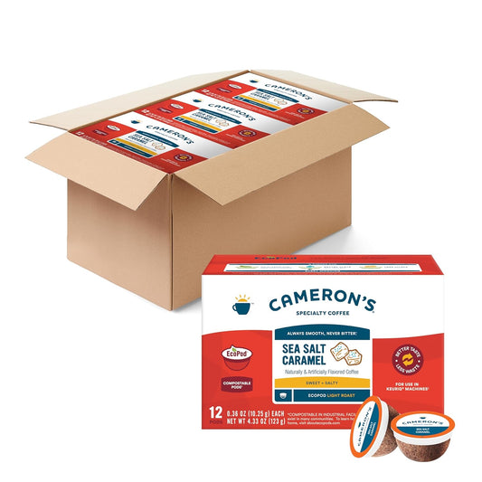 Cameron's-Coffee-Single-Serve-Pods,-Flavored,-Sea-Salt-Caramel,-12-Count-(Pack-of-272