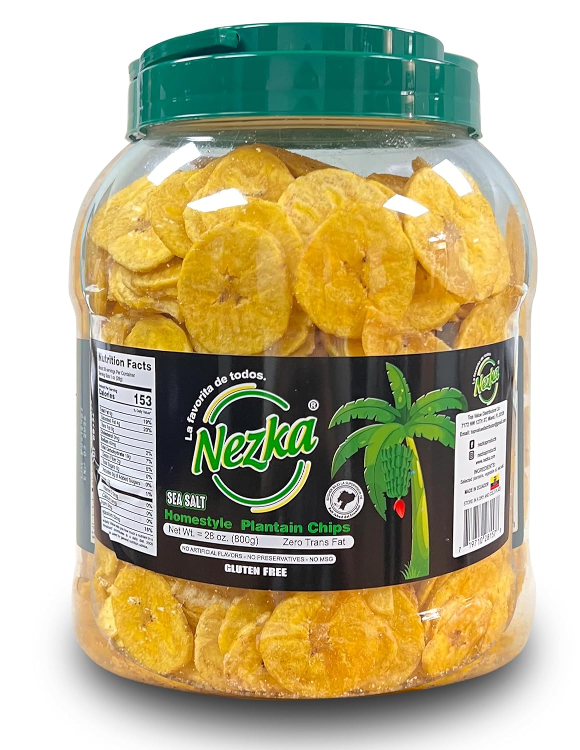 Nezka-Lightly-Salted-Plantain-Chips---Delicious-Crunchy-Snacks-and-Side--Dish---Gluten-Vegan,-874