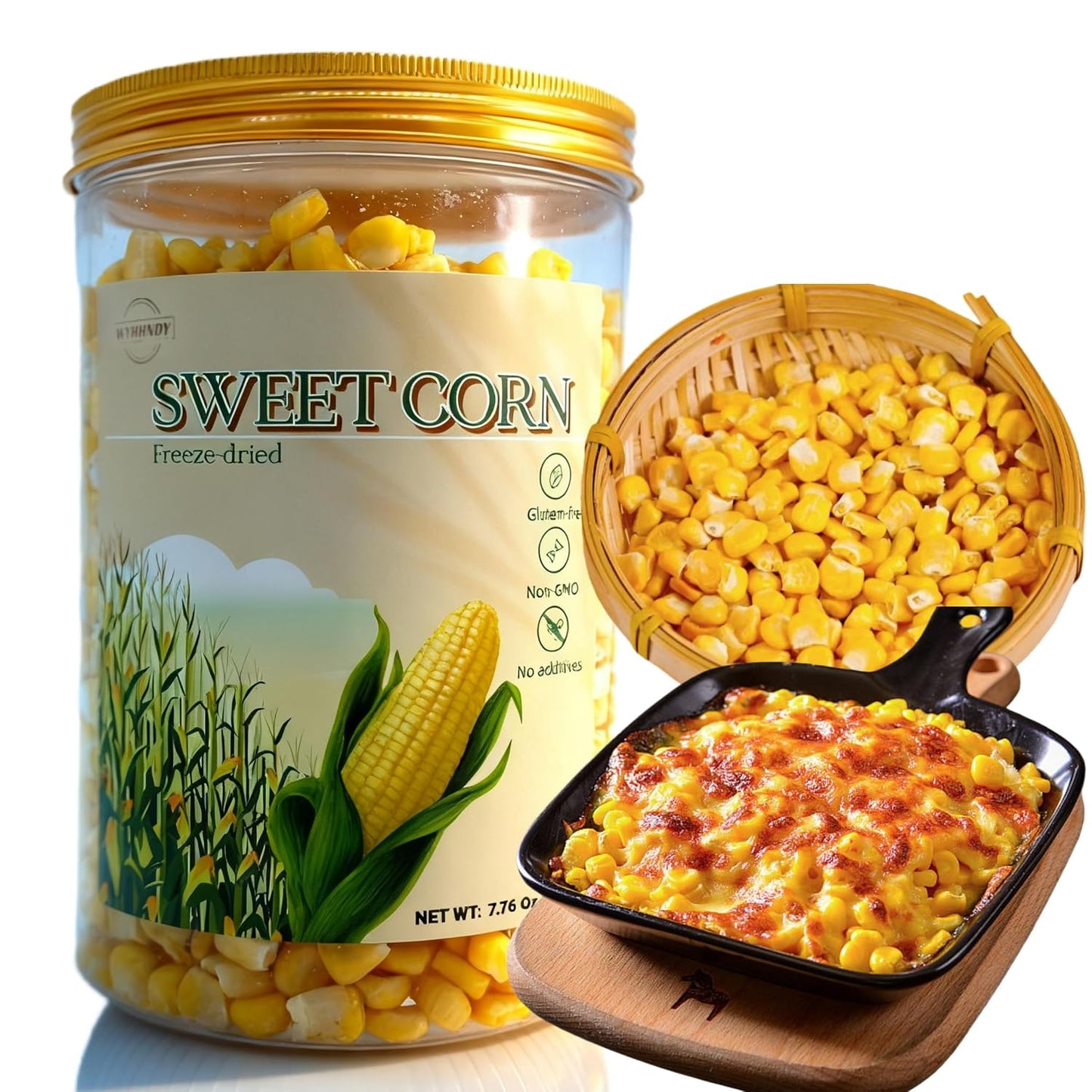 Freeze-Dried-Sweet-Corn---7.76-oz-(220-g)-Gluten-Free-|-Dehydrated-Corn-314