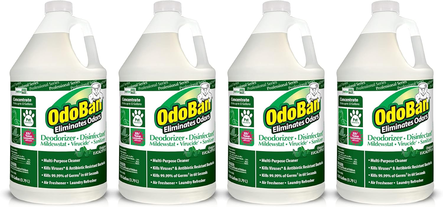 OdoBan-Professional-Disinfectant-and-Odor-Eliminator-Concentrate,-4-Pack,-1-Gallon-3180