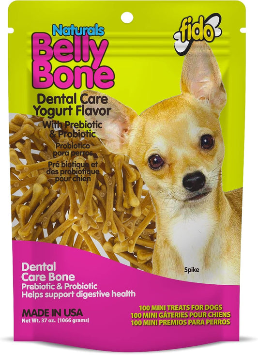 Fido---Belly-Bones-for-Dogs,-100-Yogurt-Flavor-Mini-Dog-Treats(100-45