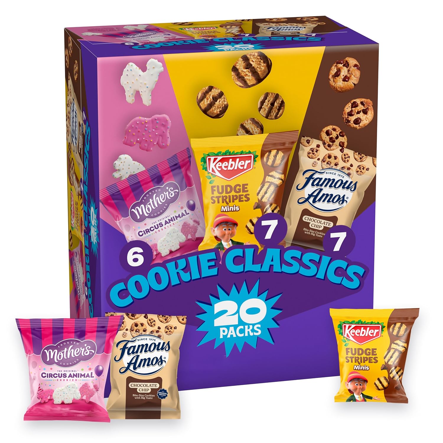 Assorted-Cookie-Classics-Variety-Pack---Mother’s-Circus,-Keebler-Fudge-Stripes--&-Famous-Amos,-Pouch-2652