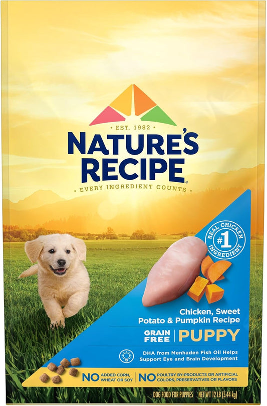 Nature's-Recipe-Grain-Free-Puppy-Dry-Dog-Food,-Chicken,-Sweet-Potato-&-Pumpkin-2069