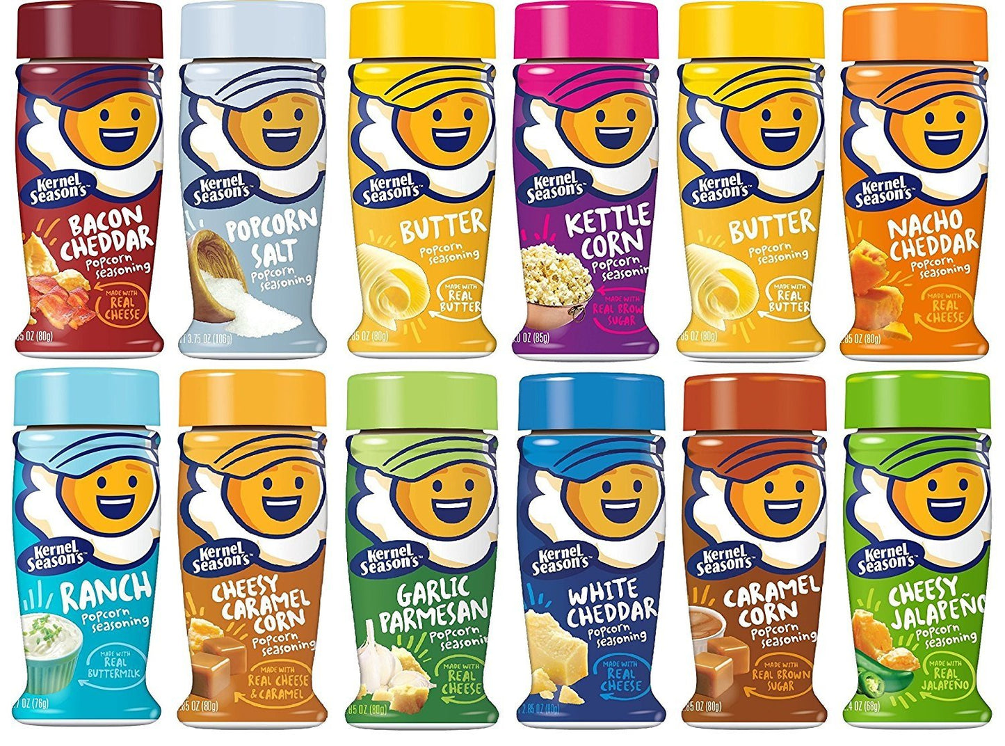 Kernel-Season's-COMPLETE-SEASONING-KIT-(Variety-Pack-Bundle-of-ALL-12-Flavors)-611