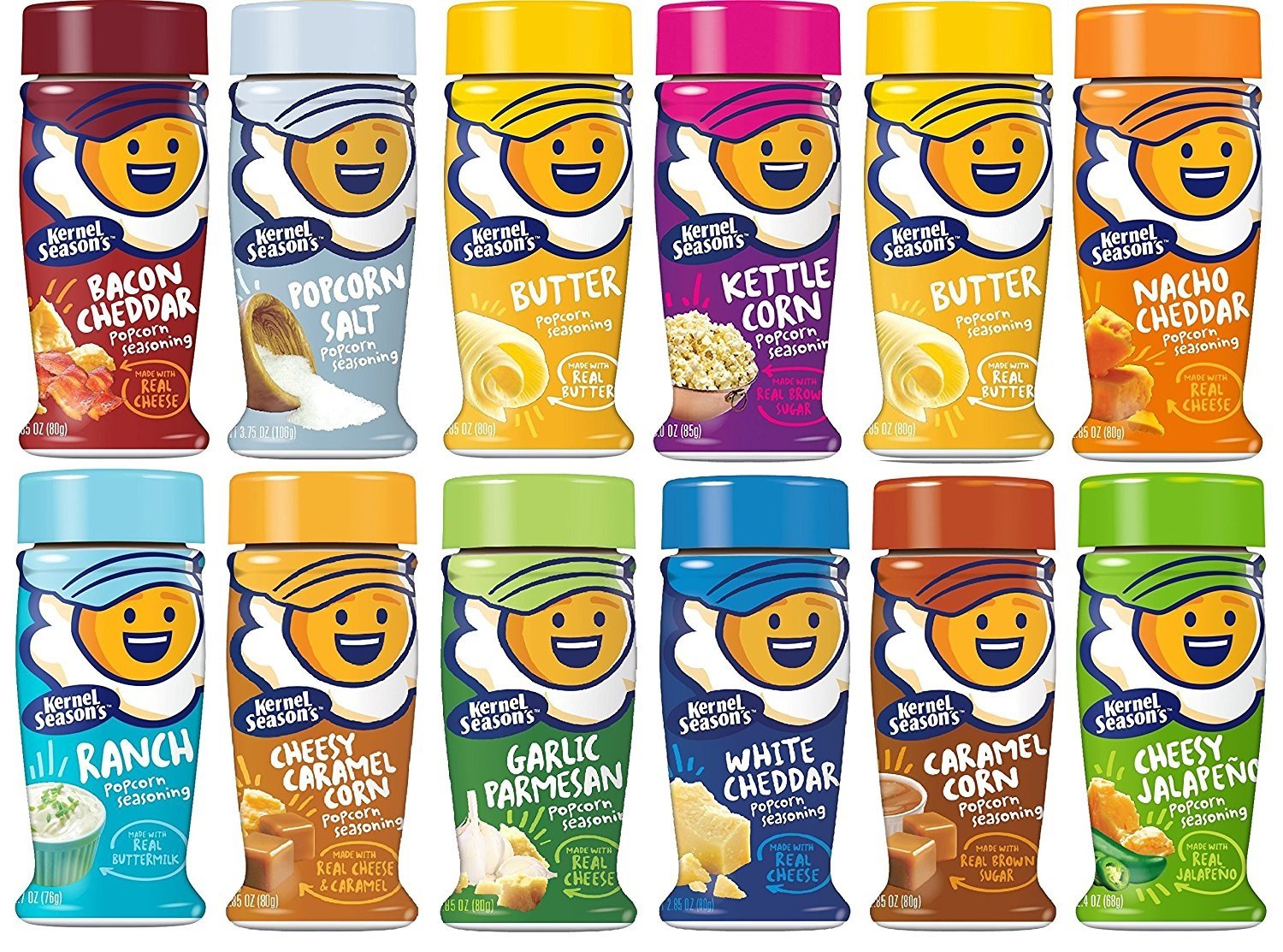Kernel-Season's-COMPLETE-SEASONING-KIT-(Variety-Pack-Bundle-of-ALL-12-Flavors)-611