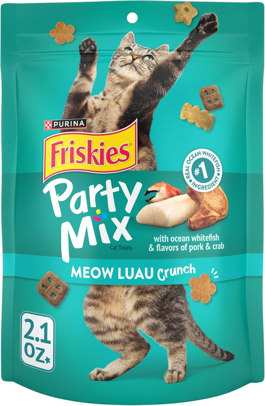 Purina-Friskies-Cat-Treats,-Party-Mix-Meow-Luau-Crunch---(Pack-of-10)-2.1-402