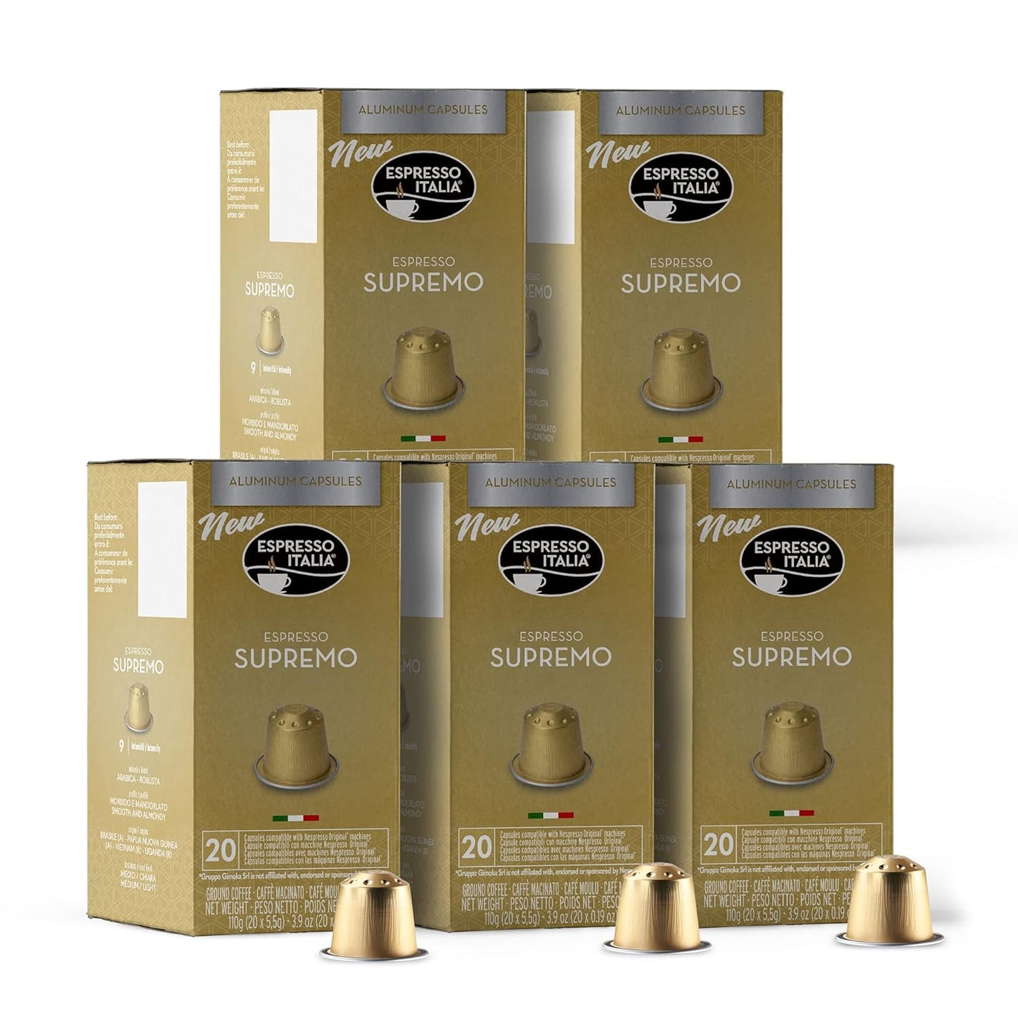 Espresso-Italia-Cápsulas-compatibles-con-Nespresso-(Supremo-(aluminio),-paquete-de-100)--239