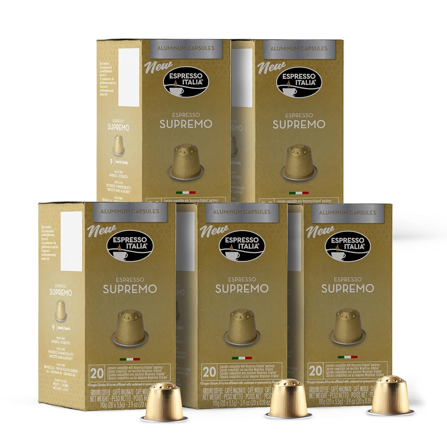 Espresso-Italia-Cápsulas-compatibles-con-Nespresso-(Supremo-(aluminio),-paquete-de-100)--239