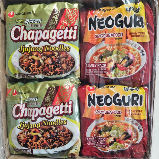 [Combo-Ramyun-16-paquetes]-Chapagetti-Chajang-fideos-4.5-onzas-(8--paquetes)-317
