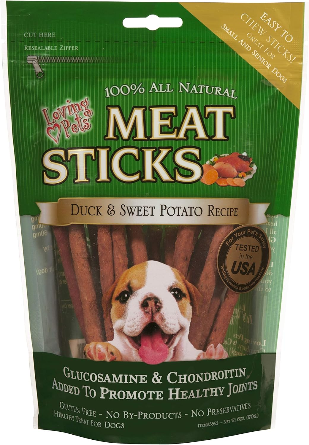 Loving-Pets-Gourmet-Meat-Sticks---Sweet-Potato-and-Duck-Recipe,-Treat,-1342