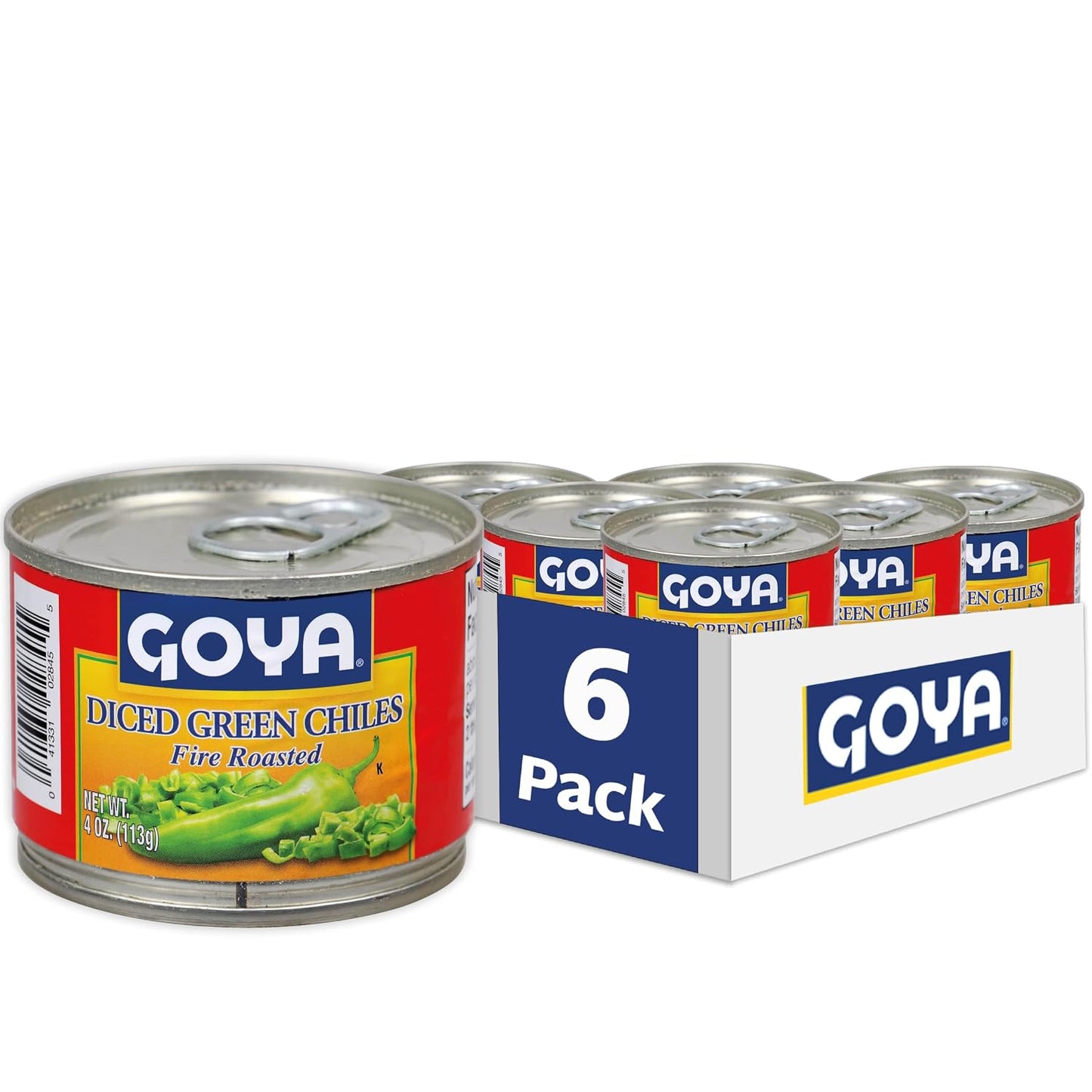 Goya-Diced-Green-Chiles-Canned,-Smoky-Peppers-for-Salsas,-Pack-of-6,-33