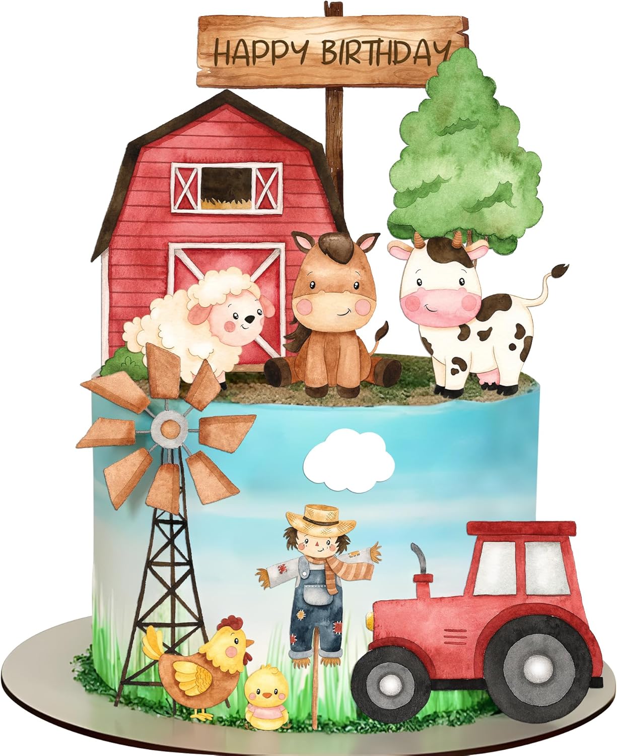 Farm-Cake-Toppers-for-Farm-Birthday-Cake-2248