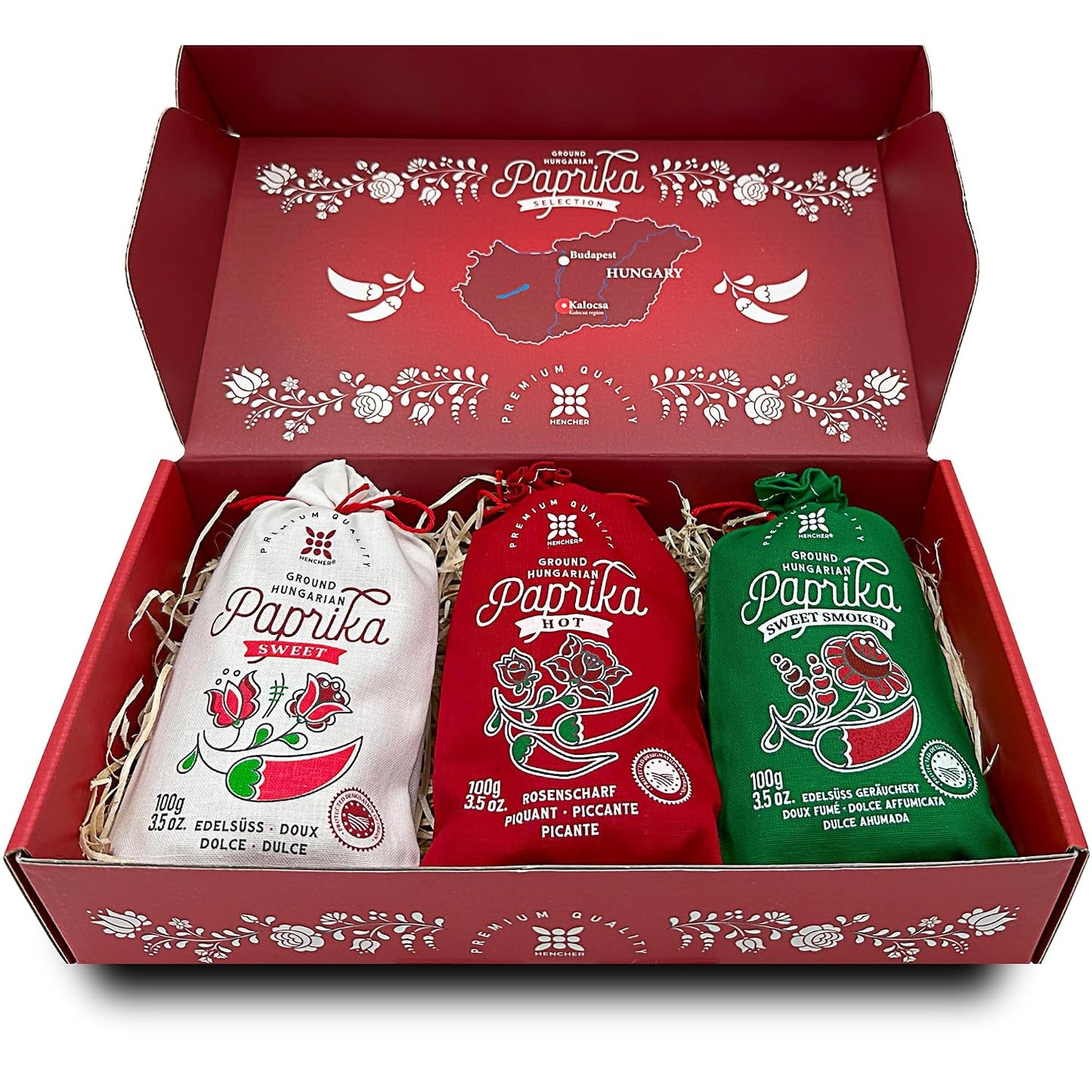 Hungarian-Paprika-Powder-Gift-Set-(3x100g/3.5oz)-Imported-from-Kalocsa,-Hungary,-3-Flavors:-584