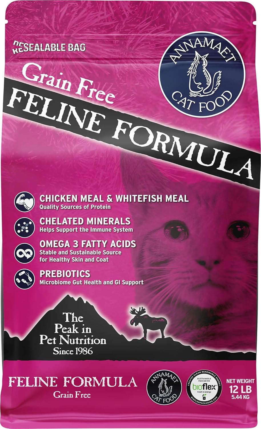 Annamaet-Grain-Free-Feline-Formula-Dry-Cat-Food,-(Chicken-&-Fish),-12-lb------450