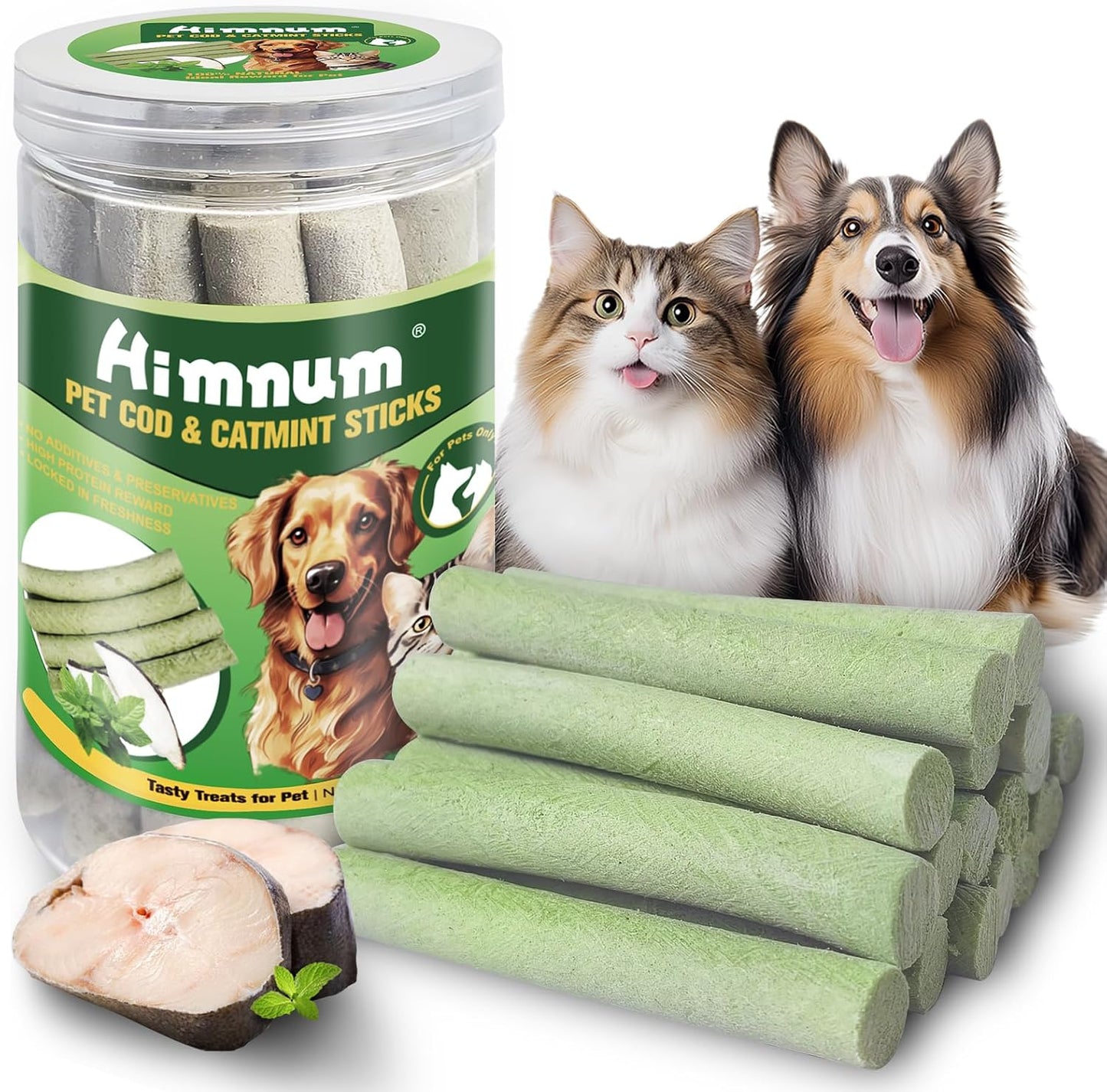 Freeze-Dried-Cod-Dog-and-Cat-Treats,-Natural-275