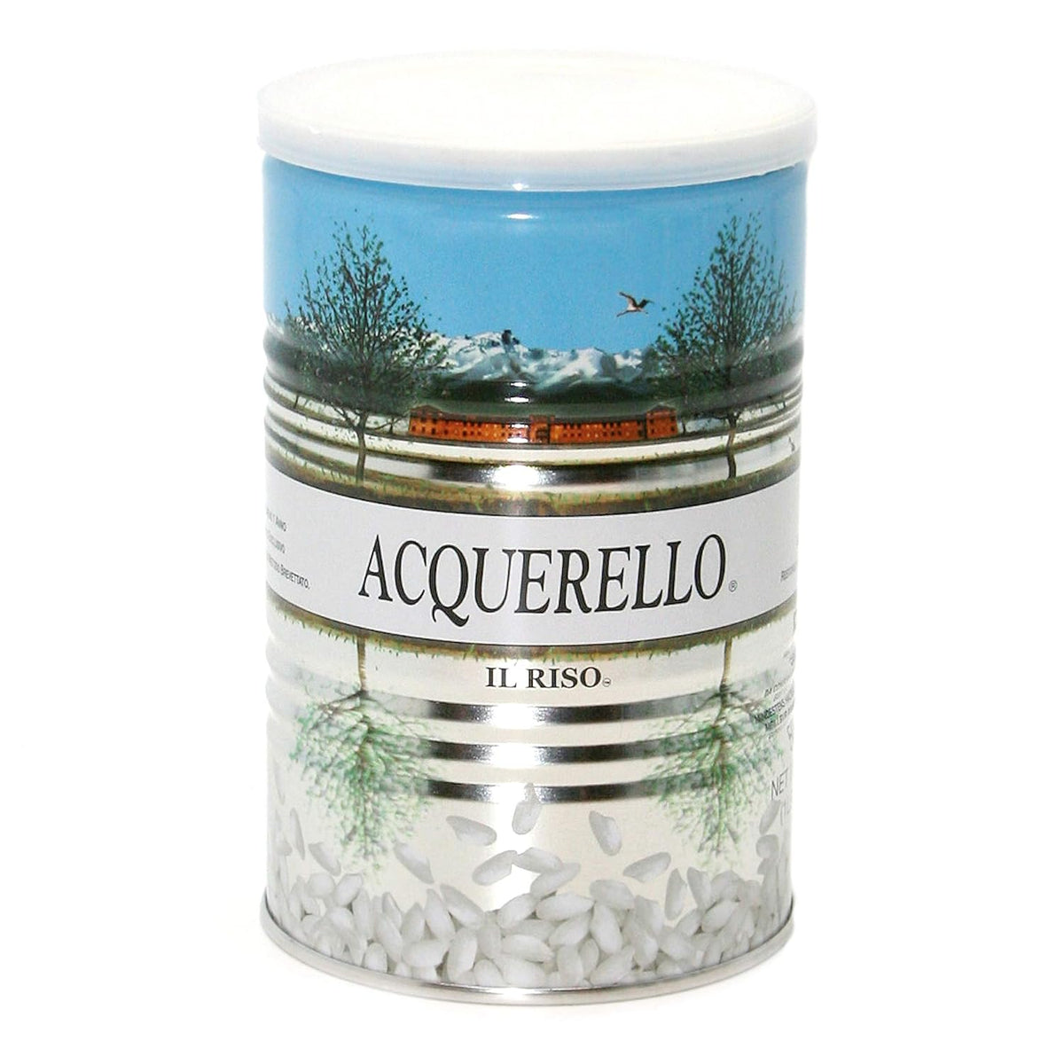Acquello Rice Acquerello Italian Carnaroli Aged Risotto Rice, 17.6 Ounce Tin – Glovara