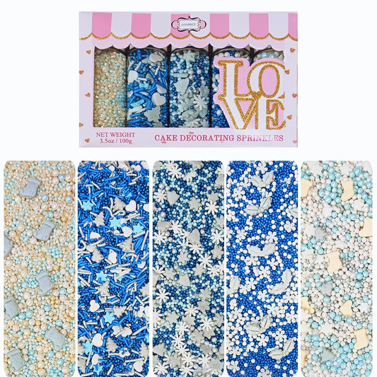 Confect-Christmas-Sprinkles-|-Holiday-Sprinkles---Blue-White-&-Gold-Pearls-sugar-Christmas-608