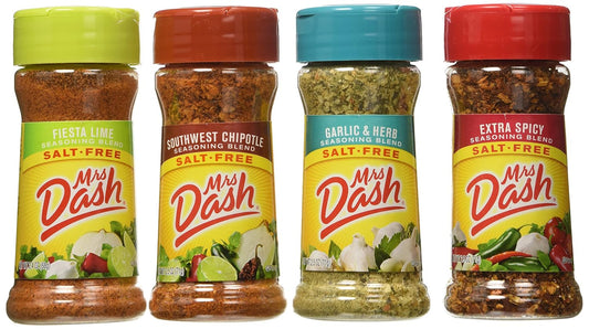 Mrs.-Dash-Extra-Spicy(2.5oz),-Southwest-Chipotle(2.5oz),-Garlic-&-Herb-(2.5oz)-and-Fiesta-409