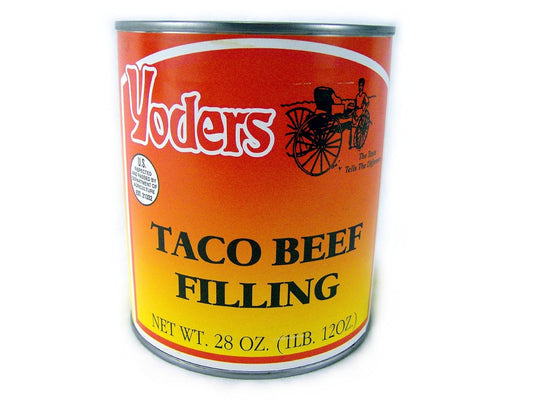 Yoders-Canned-Taco-SEASONED-beef-long-Vida-útil,-28oz-----------369