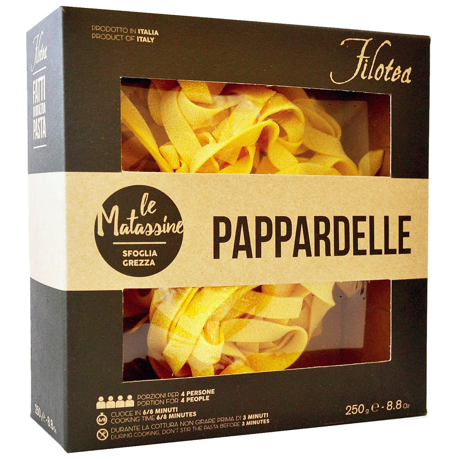 Filotea-Le Matassine-Egg-Pappardelle-Nests---8.8-oz-89