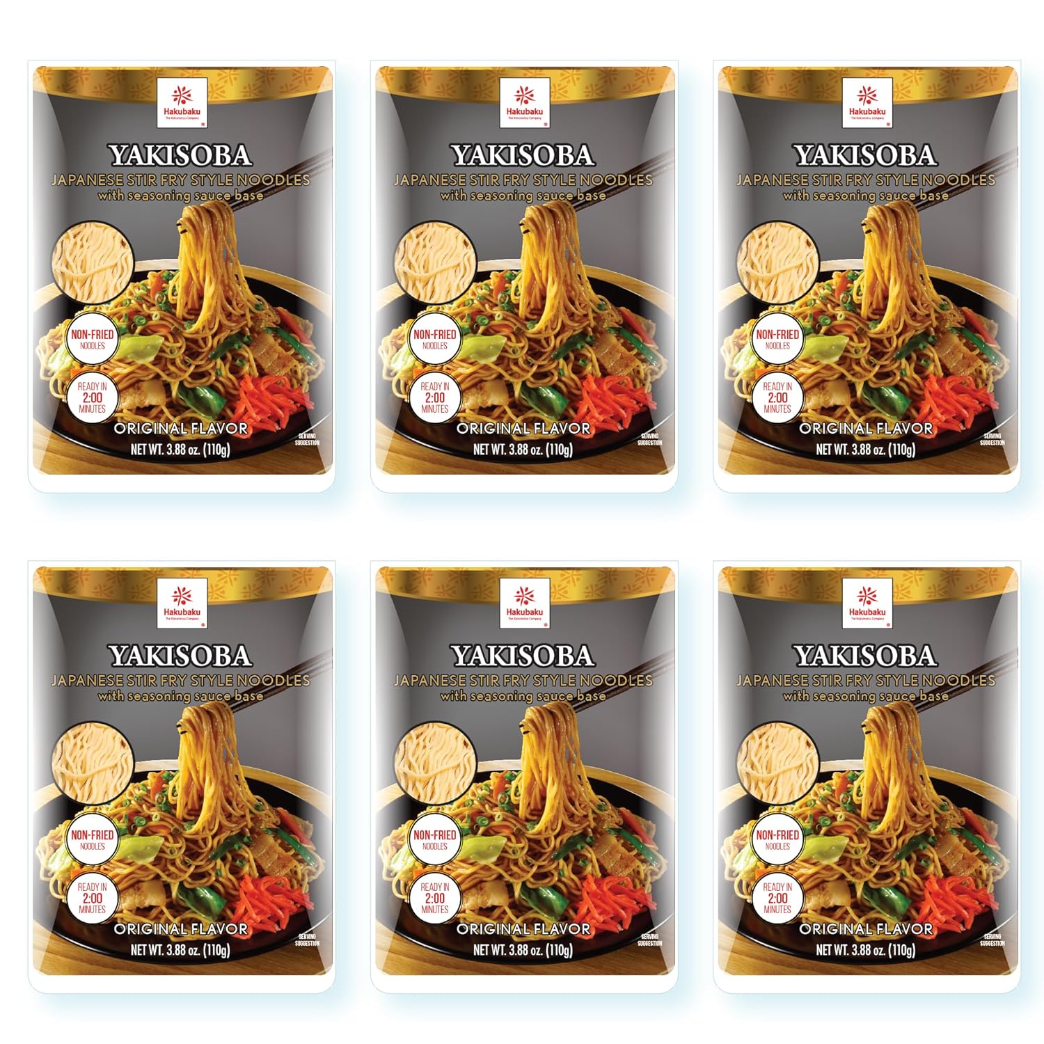 Hakubaku-Fideos-japoneses-estilo-salteado---YAKISOBA-(sabor-original,-paquete--de-451