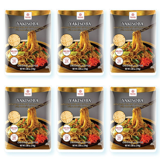 Hakubaku-Fideos-japoneses-estilo-salteado---YAKISOBA-(sabor-original,-paquete--de-451