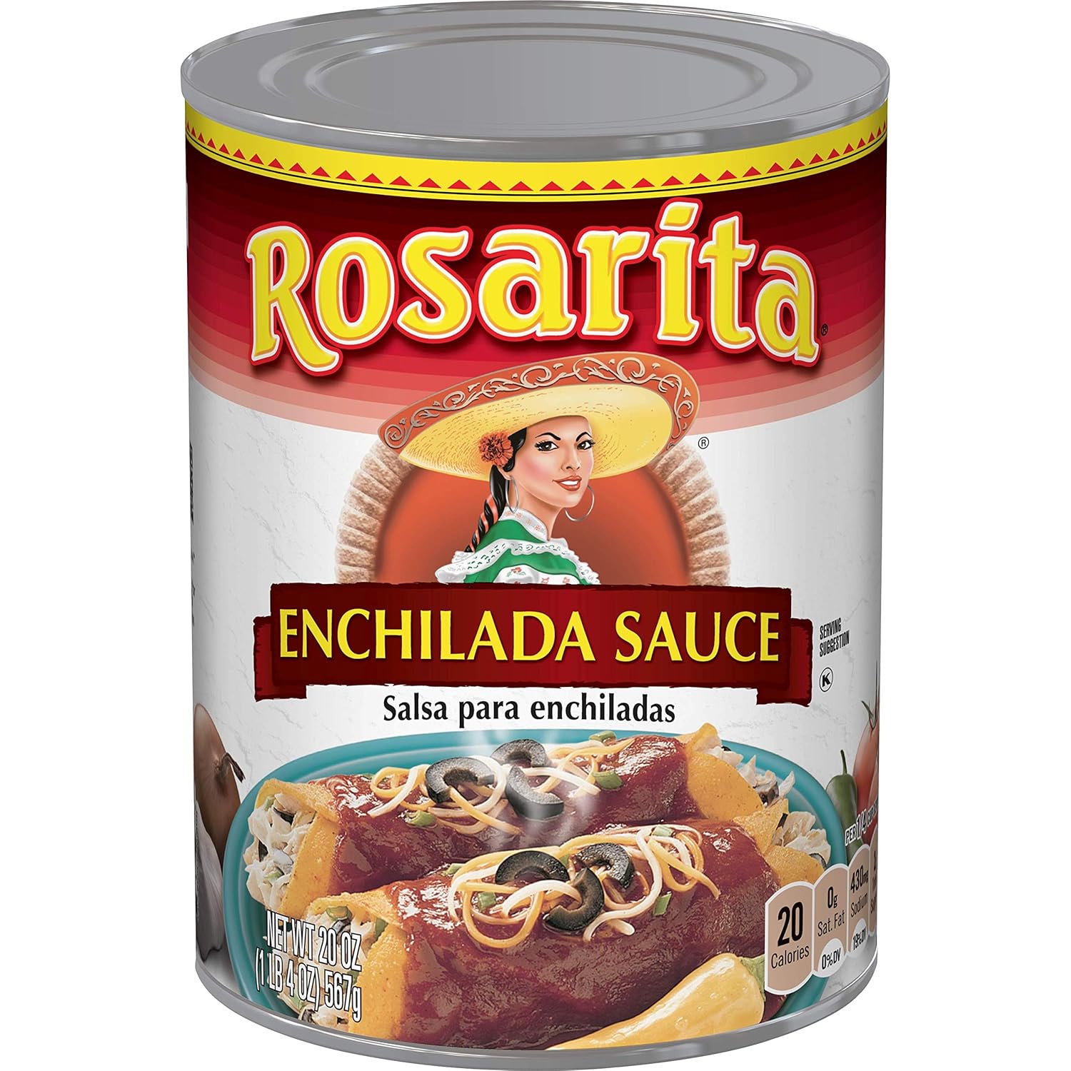Rosarita-Enchilada-Sauce,-20-oz,-12-3410