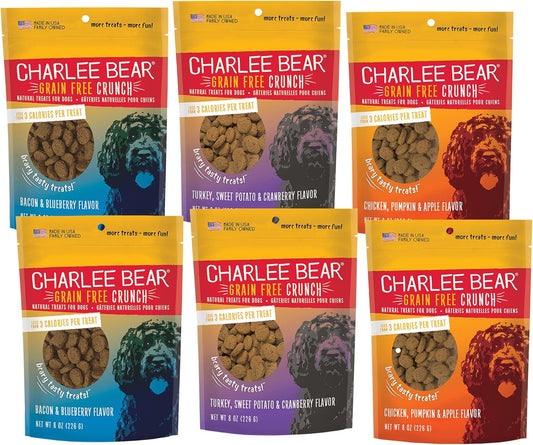Charlee-Bear-Crunchy-Dog-Training-Treats,-Low-Calorie-(3-Kcal),-Grain-Natural-2247