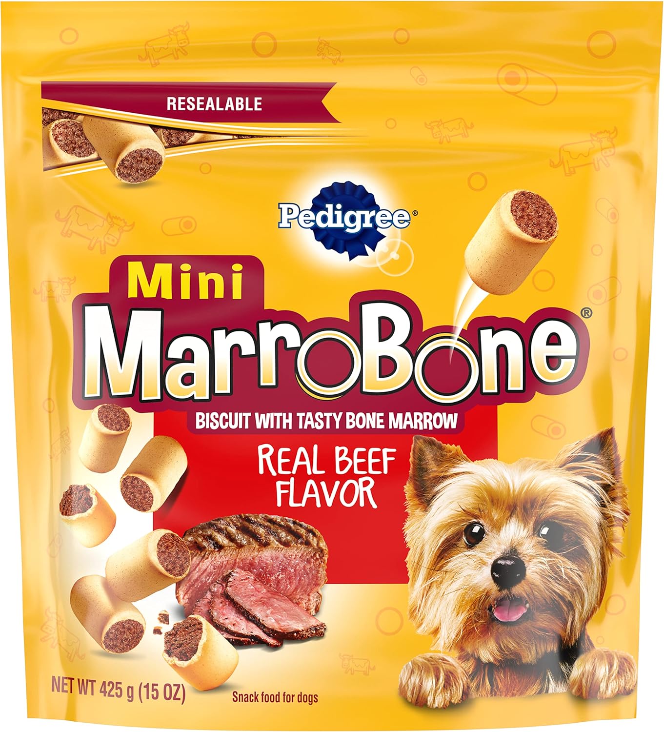MARROBONE-Toy/Small-Dog-Treats-Real-Beef-Flavor-Crunchy-338