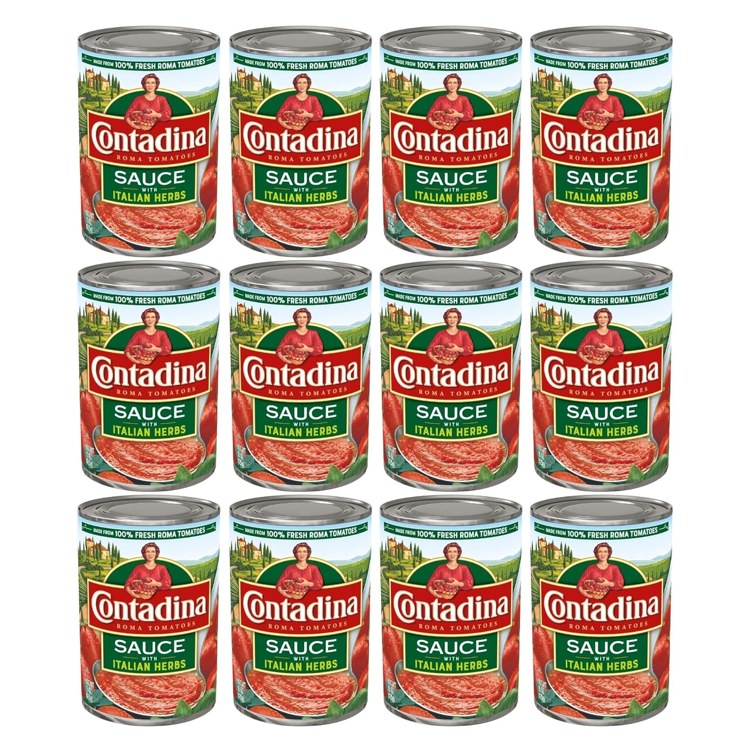 Contadina-Tomato-Sauce-with-Italian-Herbs,-15-oz-(Pack-of-12-Cans)-945