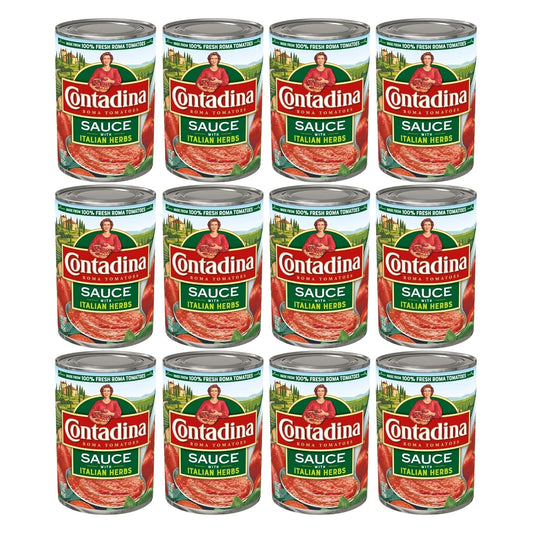 Contadina-Tomato-Sauce-with-Italian-Herbs,-15-oz-(Pack-of-12-Cans)-945