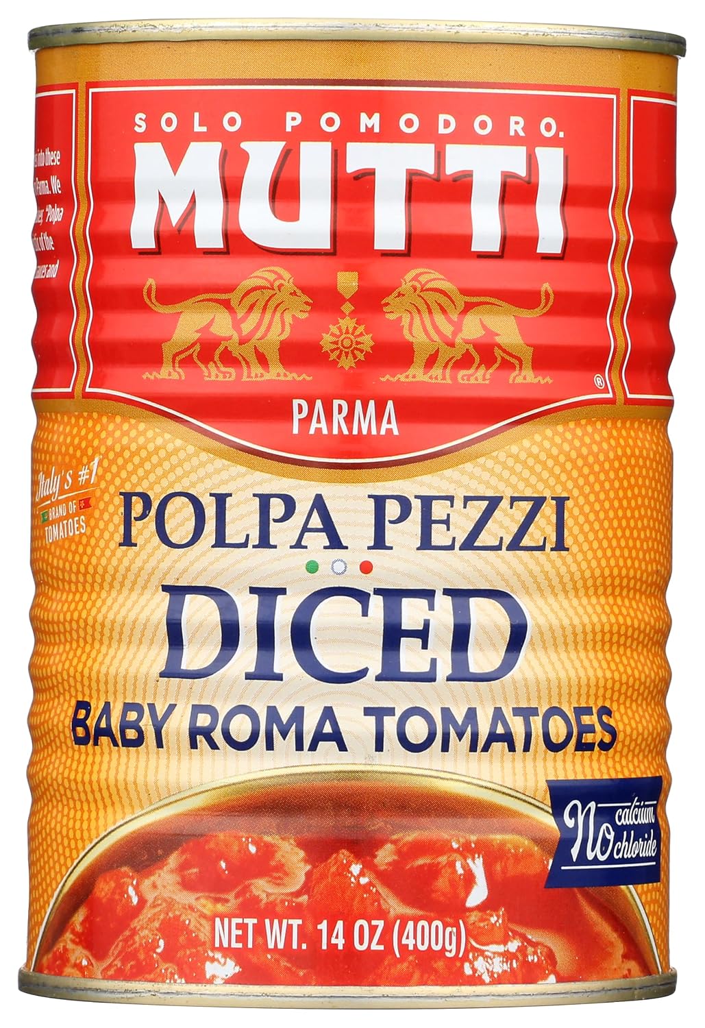 Mutti-Diced-Baby-Roma-Tomatoes,-Vegan-Friendly,-Gluten-Free-&-Non-GMO,-14-134