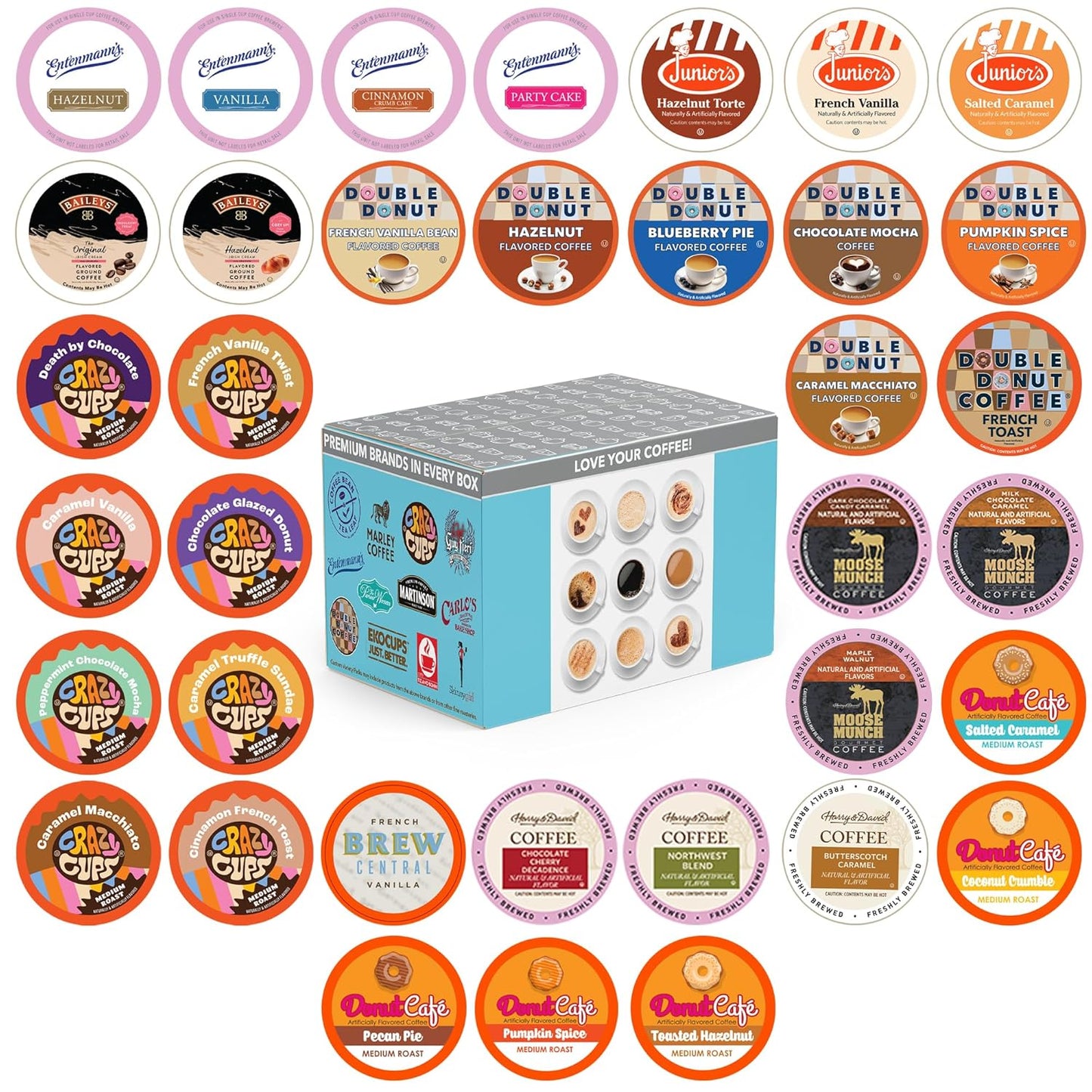 Crazy-Cups-Flavored-Coffee-Pods-Variety-Pack-for-Keurig-K-Cups-Brewers,-Assorted-2996
