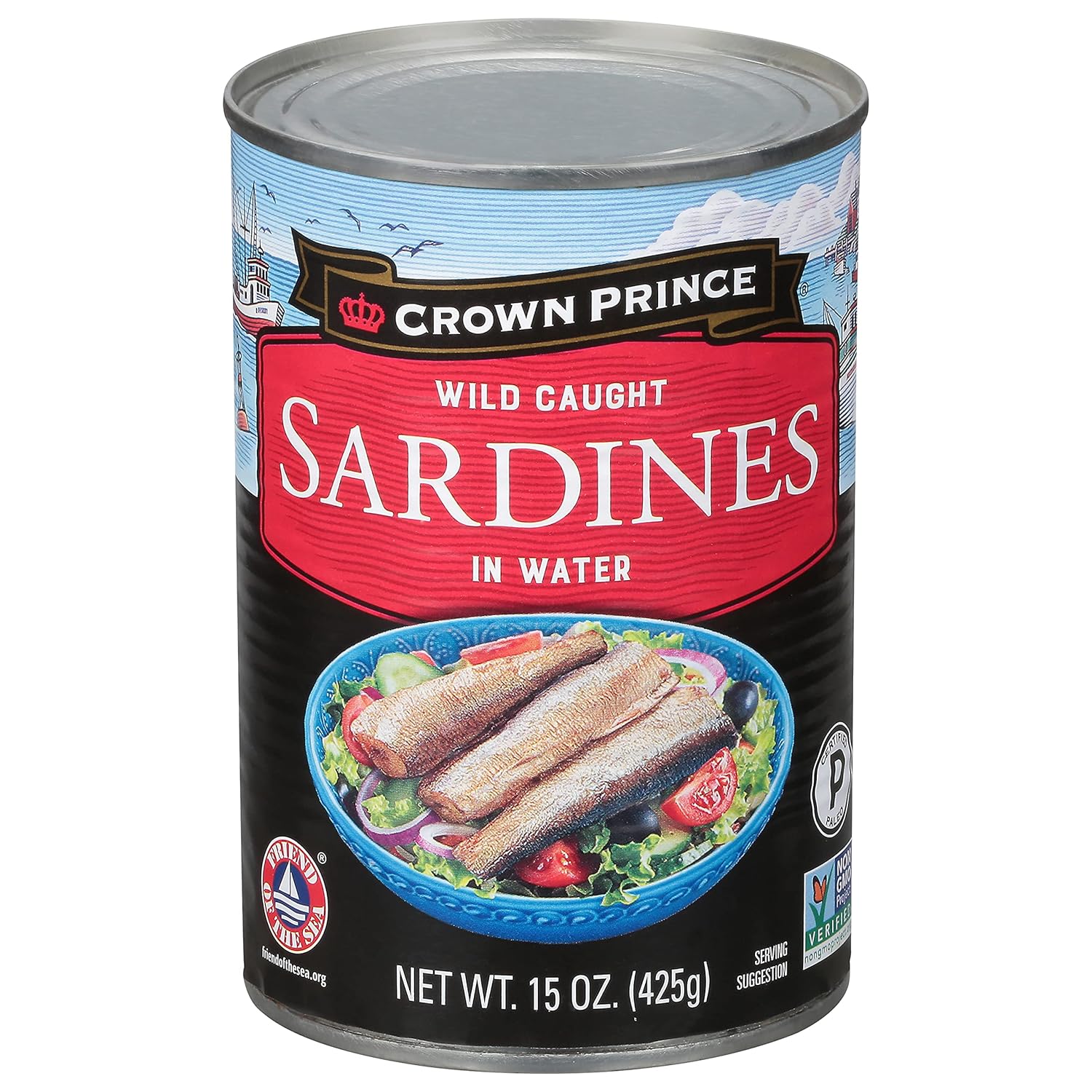 Crown-Prince-Sardines-in-Water,-15-Ounce-Cans-(Pack-of-12)-------592