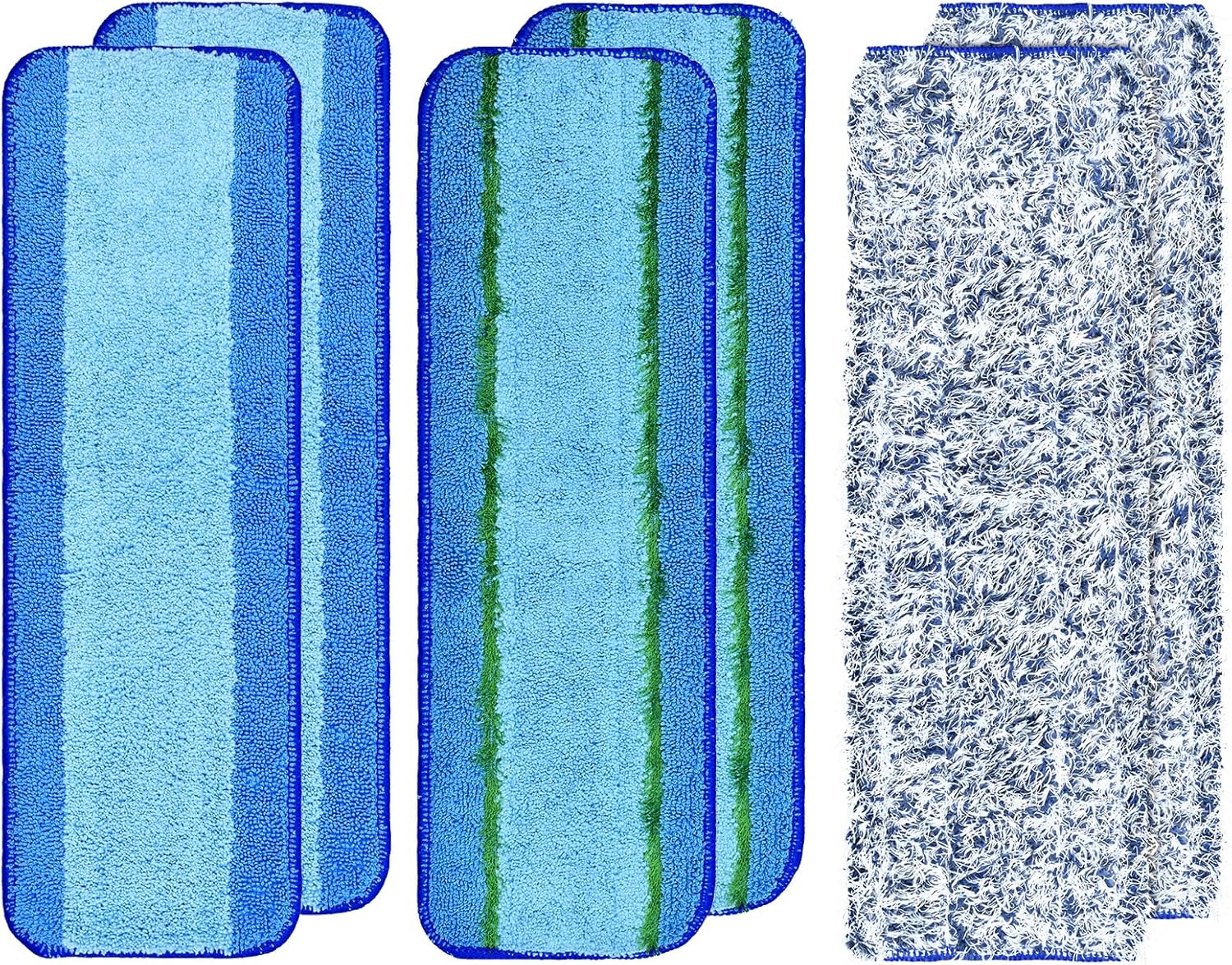 6-Pack-Microfiber-Cleaning-Replacement-Pad-for-Bona-Mop,Washable-Reusable-1119