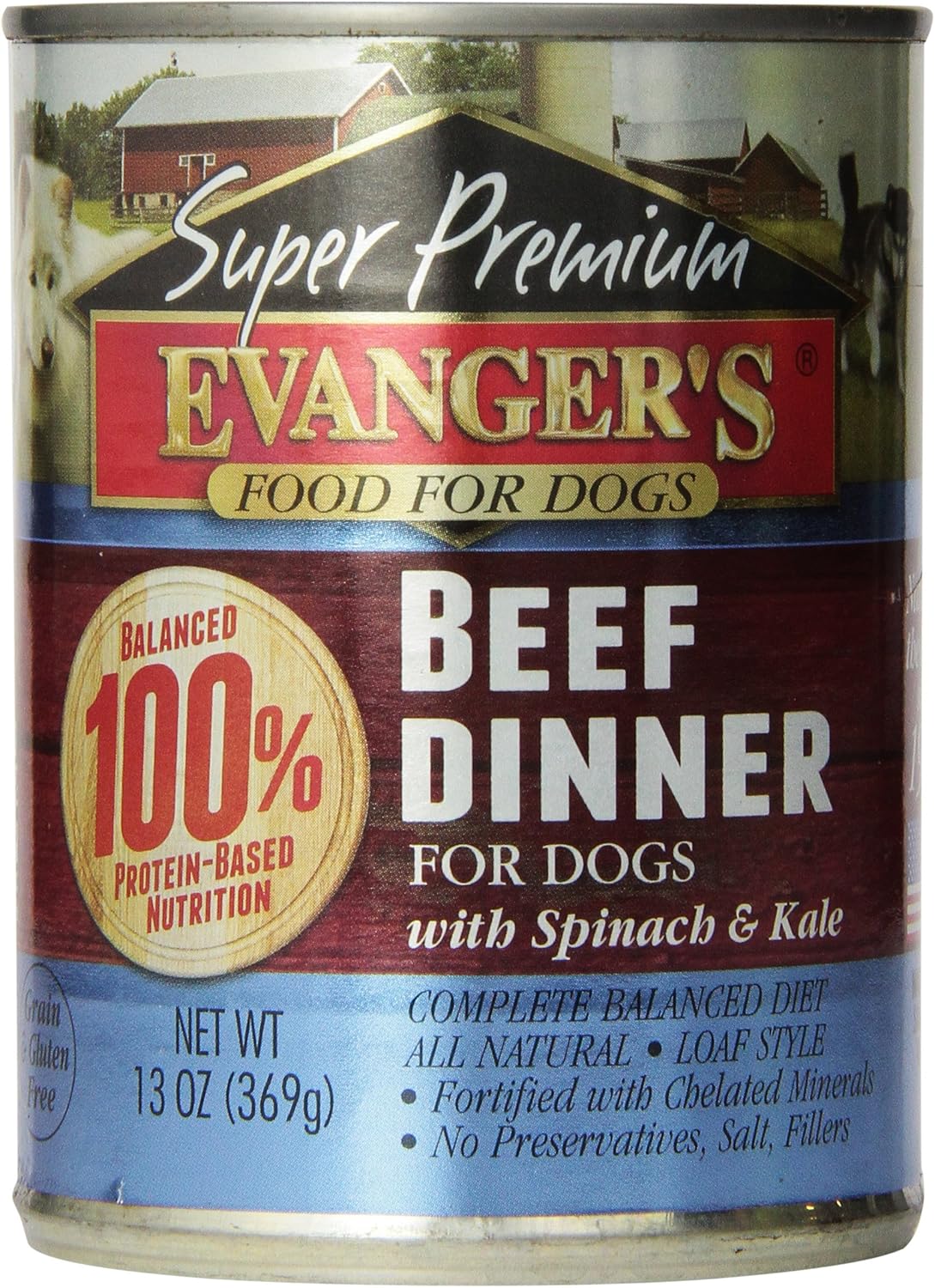 Evanger's-Super-Beef-Dinner-for-Dogs-–-12-Count,-13-oz-Each-–-776