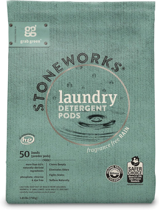 Grab-Green-Stoneworks-Laundry-Detergent-Pods,-Powered-by-Naturally-Derived-Plant-&-371