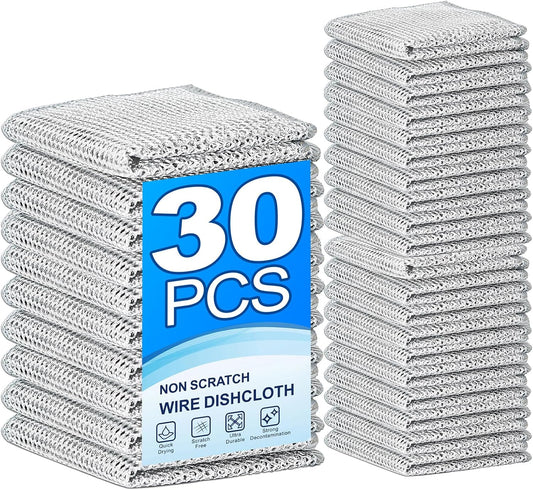 30-PCS-Multipurpose-Non-Scratch-Wire-Dishcloth,Reusable-Kitchen-Cleaning-Cloths,Multipurpose-1158
