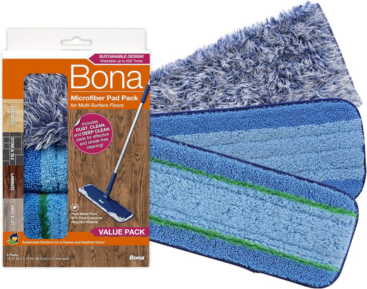 Bona-Microfiber-Pad-3-Pack-includes-Dusting,-Cleaning,-and-Deep-Cleaning-3892