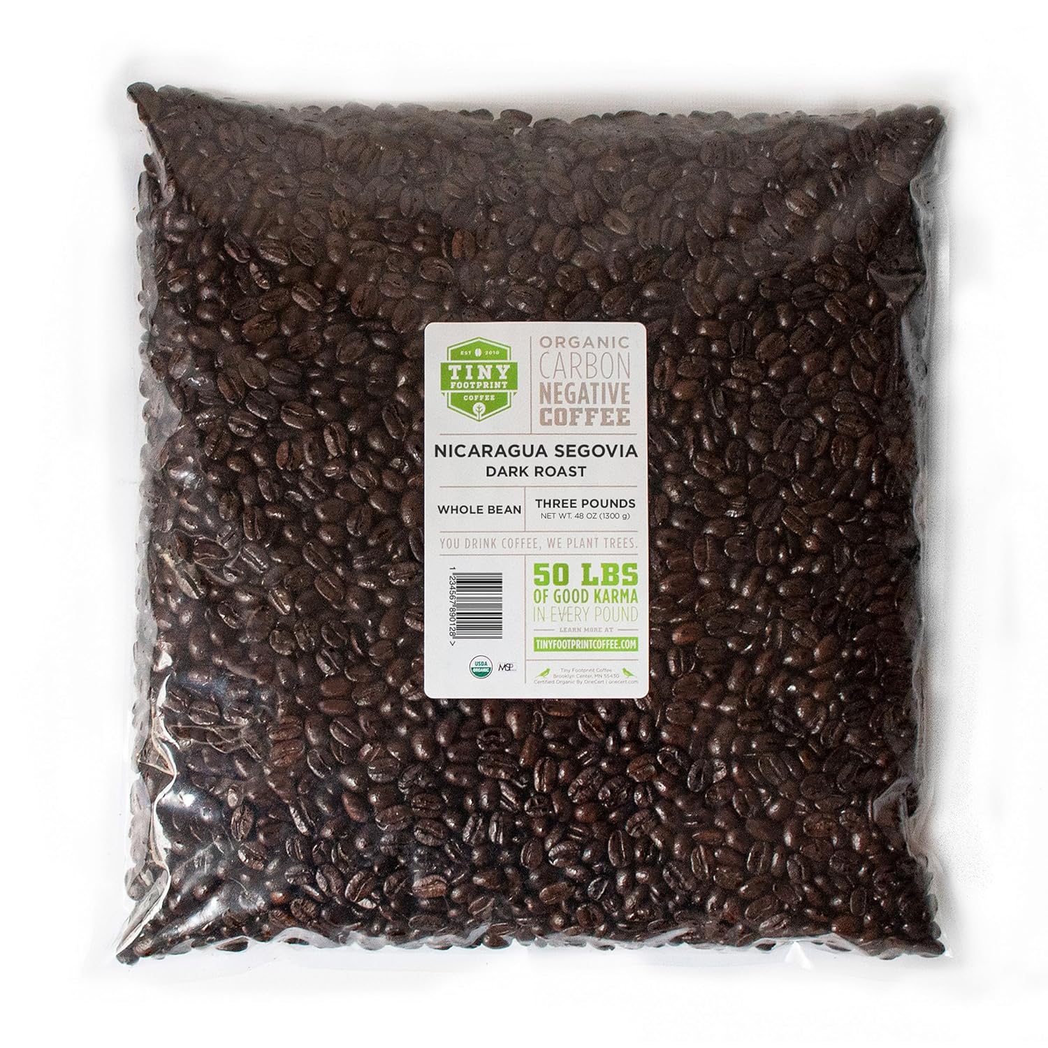 Tiny-Footprint-Coffee---Tostado-oscuro-orgánico-Nicaragua-Segovia-de-comercio-|2426