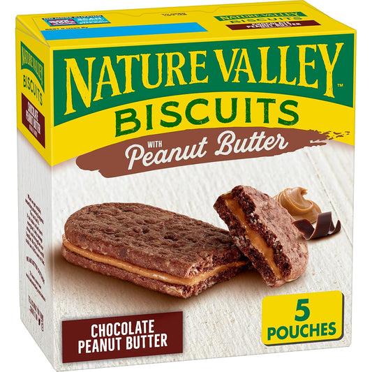 Nature-Valley-Biscuit-Sandwiches,-Chocolate-Peanut-Butter-Snacks,-2009