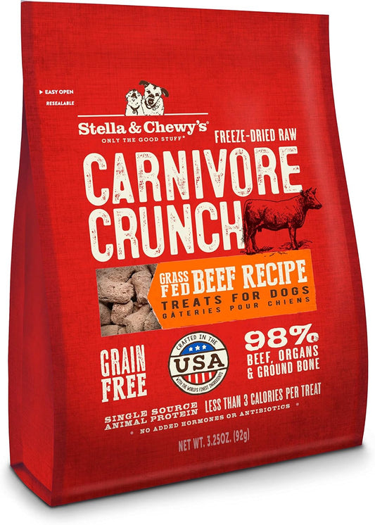 Freeze-Dried-Raw-Carnivore-Crunch-Grass-Fed-Beef-Recipe-Dog-3801