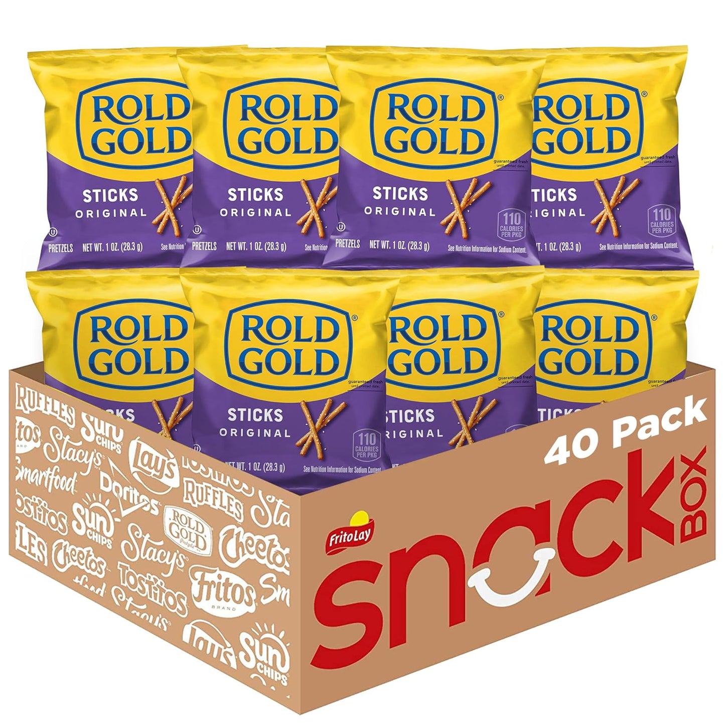 Rold-Gold-Pretzels,-Sticks,-1-Ounce-(Pack-of-40)--------1742