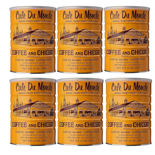 Cafe-Du-Monde-Coffee-with-Chicory,-15-oz,-(Pack-of-6)-----2469