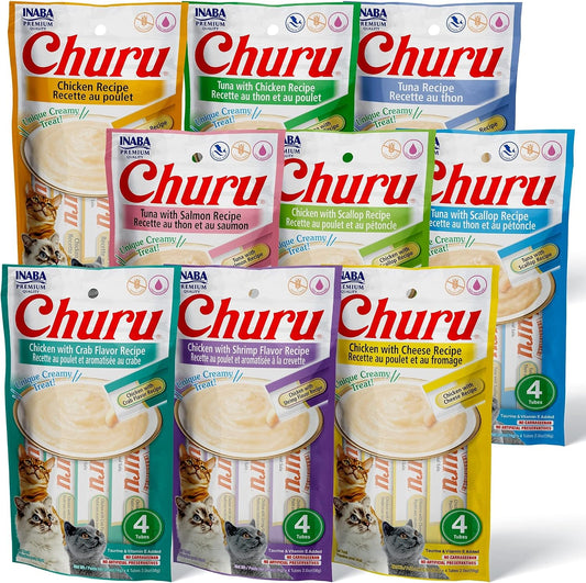 INABA-Churu-Cat-Treats,-Grain-Free,-Lickable,-Squeezable-Creamy-Purée-Cat-Treat/Topper-with-Vitamin-E-423