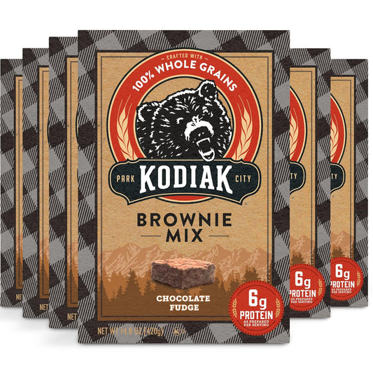 Kodiak-Cakes-Chocolate-Fudge-Brownie-Mix,-14.8-Ounce-Boxes-(Pack-344