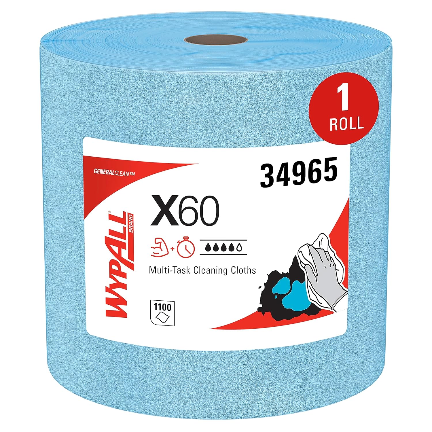WypAll-GeneralClean-X60-Cloths-Multi-Task-Cleaning-Wipes,-Jumbo-(34965),-Strong-2907